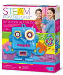 Steam Powered Girls indringersalarm robot 15 cm (Engels)