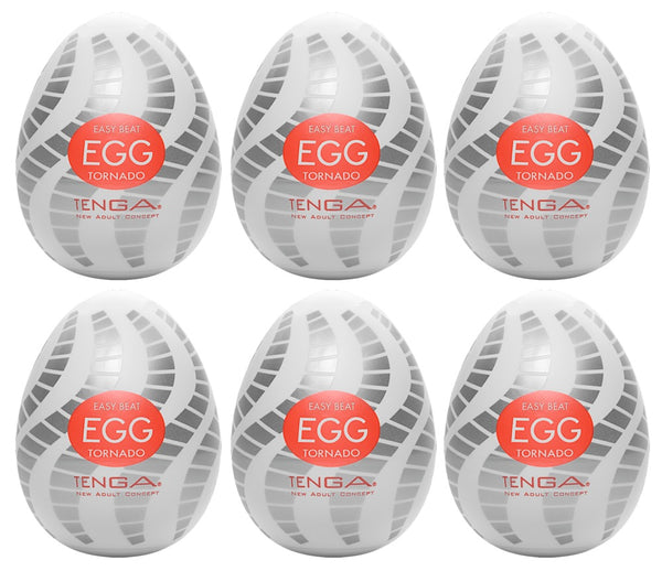 Tenga Egg Tornado Pack of 6