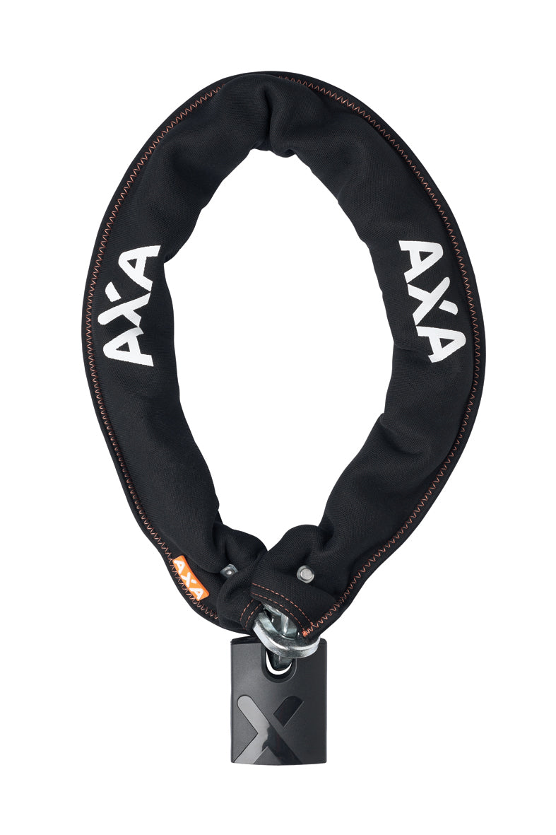 Kettingslot Axa Newton Promoto+ 4 100/10,5 met neopreen hoes - zwart
