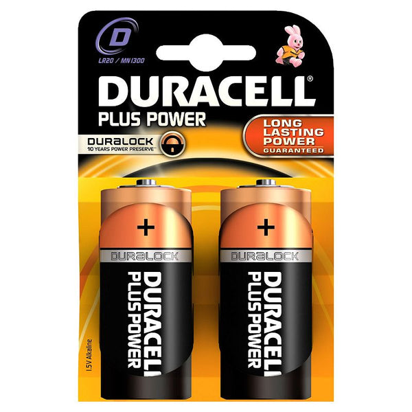 Duracell MN1300 P2+POWER Batterij LR20 D Plus