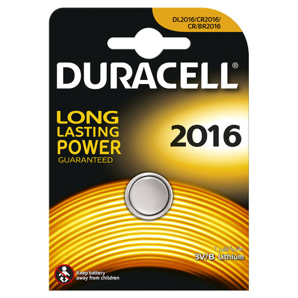 Duracell CR2016 Knoopcel Batterij