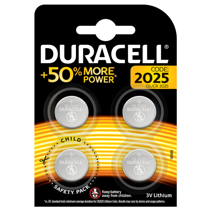 Duracell Knoopcel Lith A4 2025