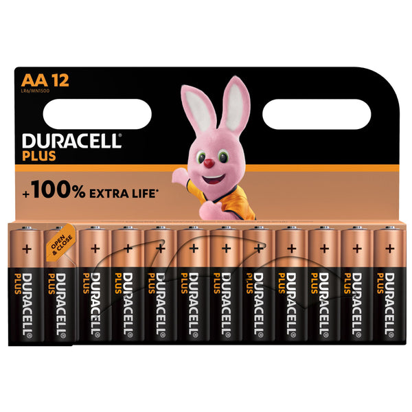 Duracell Alka Plus 100% Aa X12