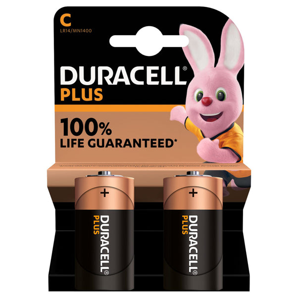Batterij Duracell Alkaline Plus C bls2