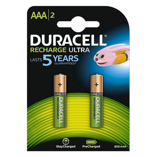 Duracell AAA Oplaadbare Batterijen 2 Stuks