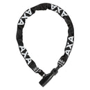 Kettingslot Axa Absolute 8-90 met polyester hoes - zwart