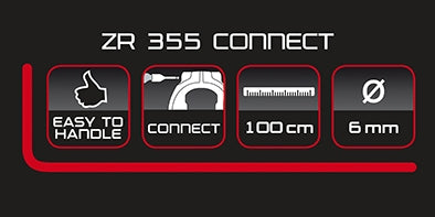 Insteekketting Trelock ZR355 Connect 150/6 - zwart