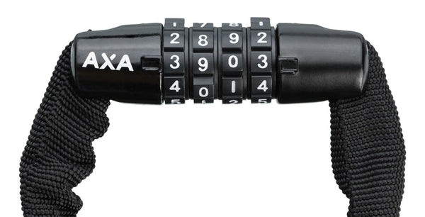 Kettingslot Axa Rigid RCC code 120/3,5 met polyester hoes - paars