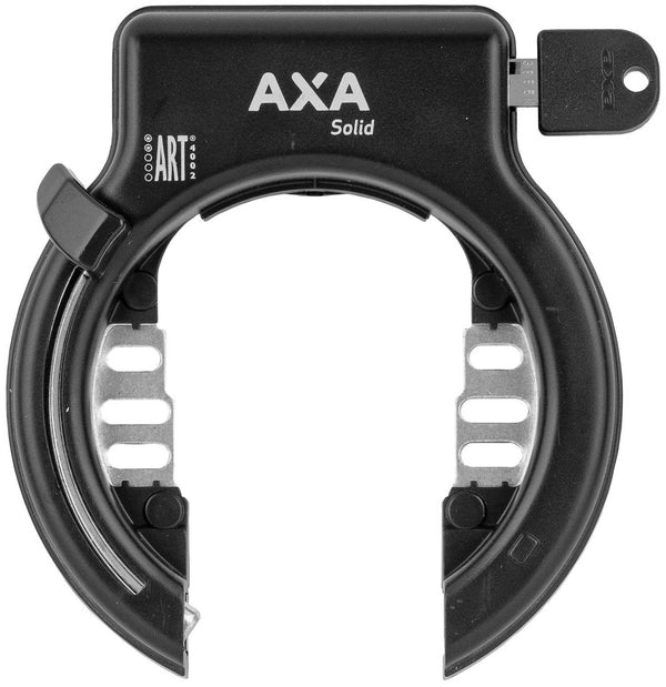 Ringslot Axa Solid - zwart (op kaart)