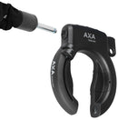 Ringslot Axa Defender Retractable - zwart
