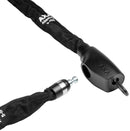 Kettingslot Axa Absolute 5-150 met polyester hoes  - zwart