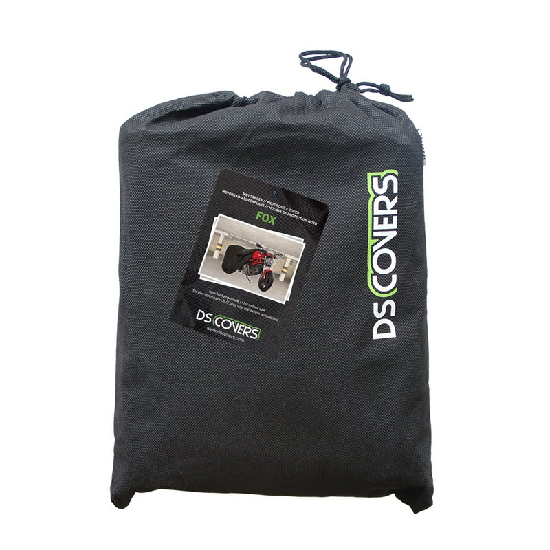 Motorhoes DS Covers FOX indoor XXL - zwart