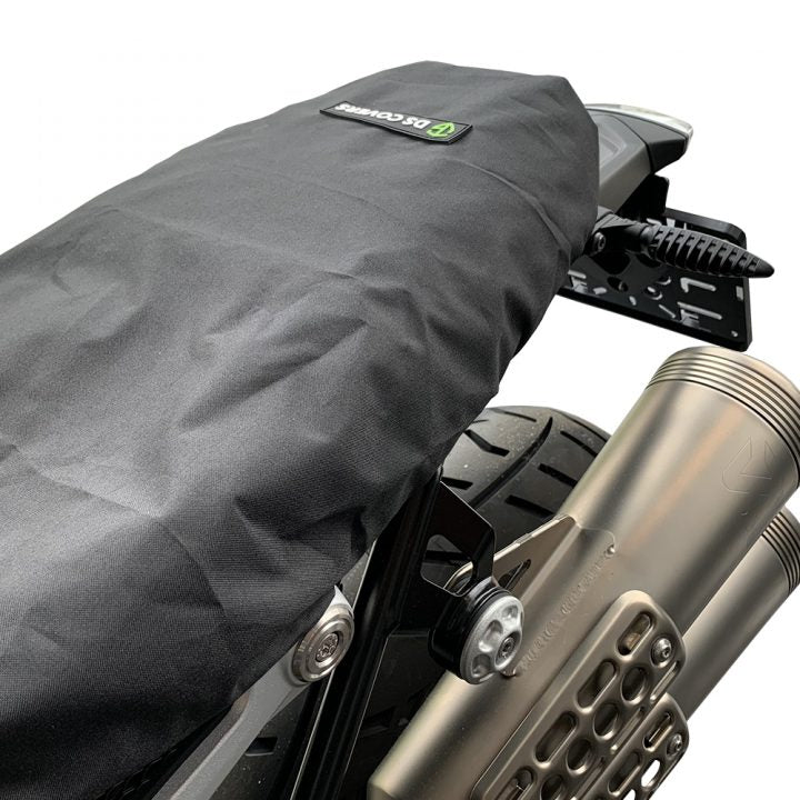 Motor-/ scooterzadelhoes DS Covers BINK small - zwart