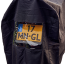 Motorhoes DS Covers ALFA topcase - XXLarge - met kentekenvenster