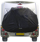 Fietsdragerhoes DS Covers STAR zonder gevarenbordhouder - zwart