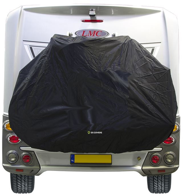 Fietsdragerhoes DS Covers STAR zonder gevarenbordhouder - zwart