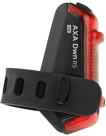 Achterlicht met remlicht Axa Dwn Rear Brake Light 1 Lux USB-C oplaadbaar