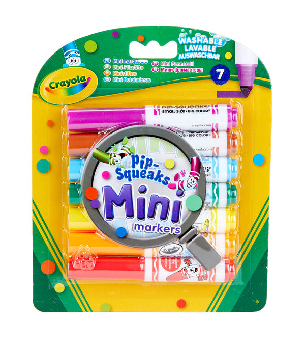 Crayola Mini Afwasbare Viltstiften, 7st.