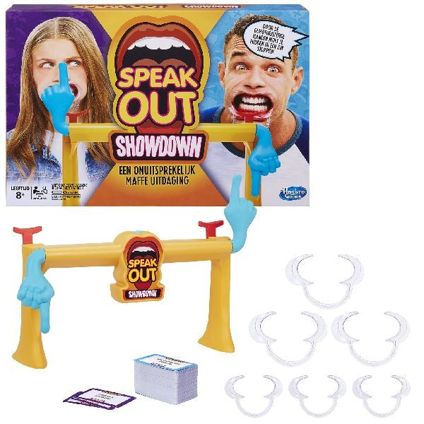Hasbro Speak Out Shotdown Partyspel