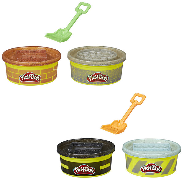 Play-Doh Buildin&#039; Compound met 448 g Klei en Schep