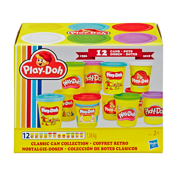 Play-Doh Classic Can Collection 12 Potjes Klei