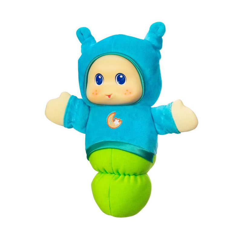 Hasbro Playskool Gloeiworm Knuffel + Licht en Geluid Blauw