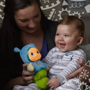 Hasbro Playskool Gloeiworm Knuffel + Licht en Geluid Blauw