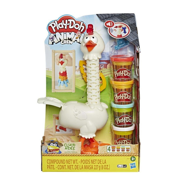 Play-Doh Animal Crew Kip met Geluid + 4 Potjes Klei