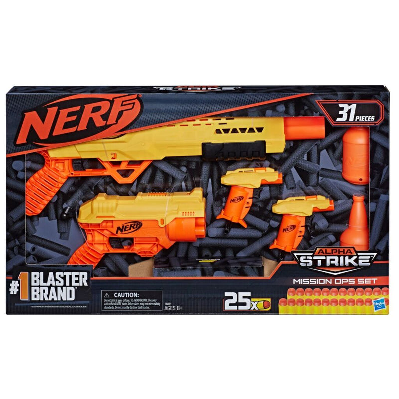 Nerf Alpha Strike Mission OPS Set 31-delig