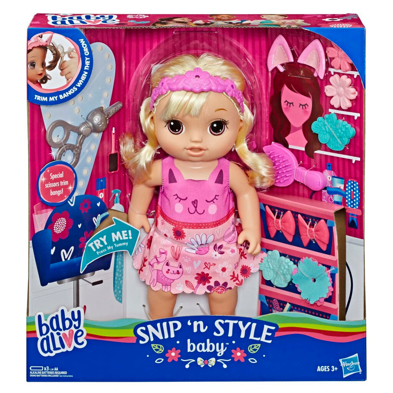 Hasbro Baby Alive Snip&