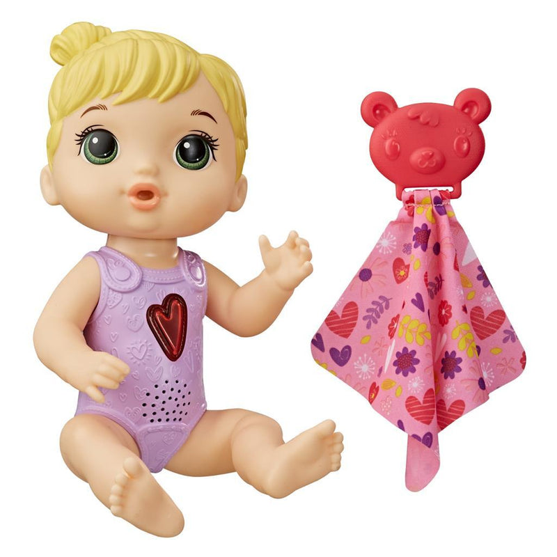 Hasbro Baby Alive Happy Heartbeats Babypop + Licht en Geluid