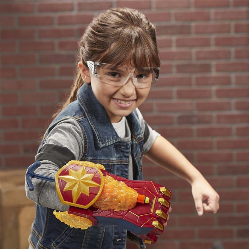 Nerf Power Moves Avengers Captain Marvel Handschoen + 3 Darts