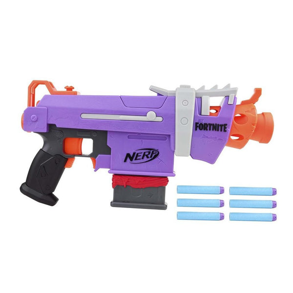 Nerf Fortnite SMG-E Gemotoriseerde Blaster + 6 Darts