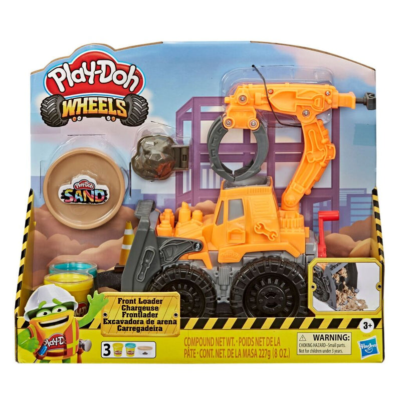 Play-Doh Wheels Voorlader + 3 Potjes Klei