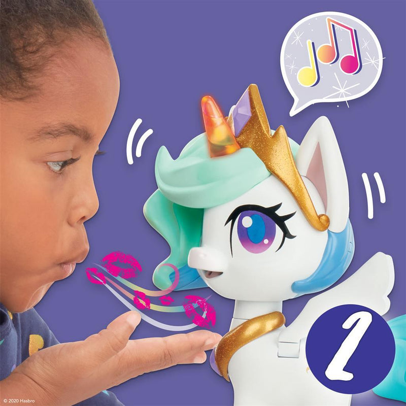 Little Pony Kiss Unicorn + Licht en Geluid