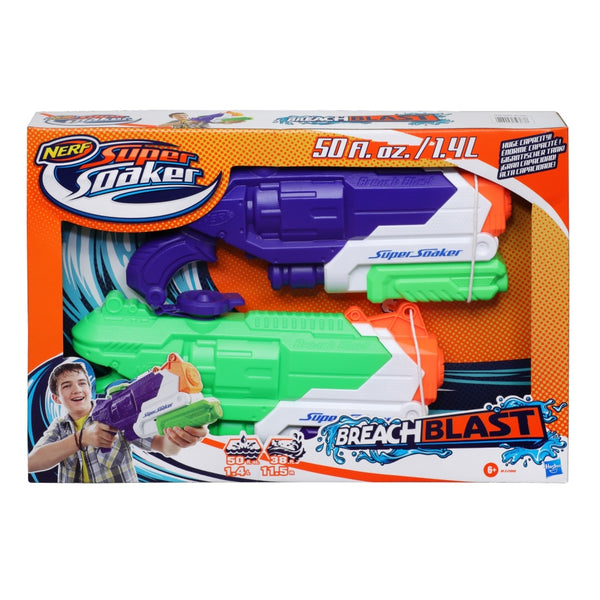 Nerf Super Soaker Breach Blast 2 Pack