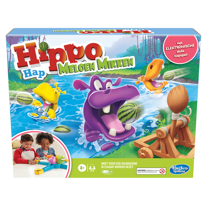 Hasbro Gaming Hippo Hap Meloen Mikken