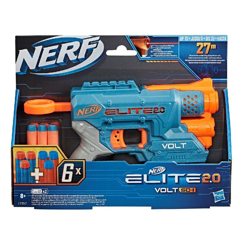 Nerf Elite 2.0 Volt SD 1 Blaster + 6 Darts + Licht