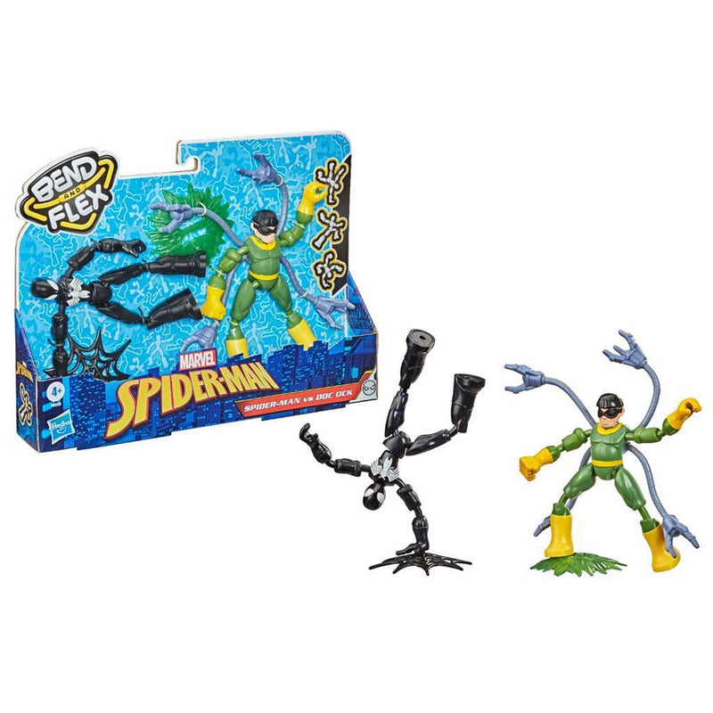 Hasbro Spiderman Bend N Flex 2 Pack