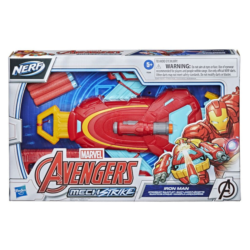 Nerf Avengers MechStrike Iron Man Handschoen + 3 Darts