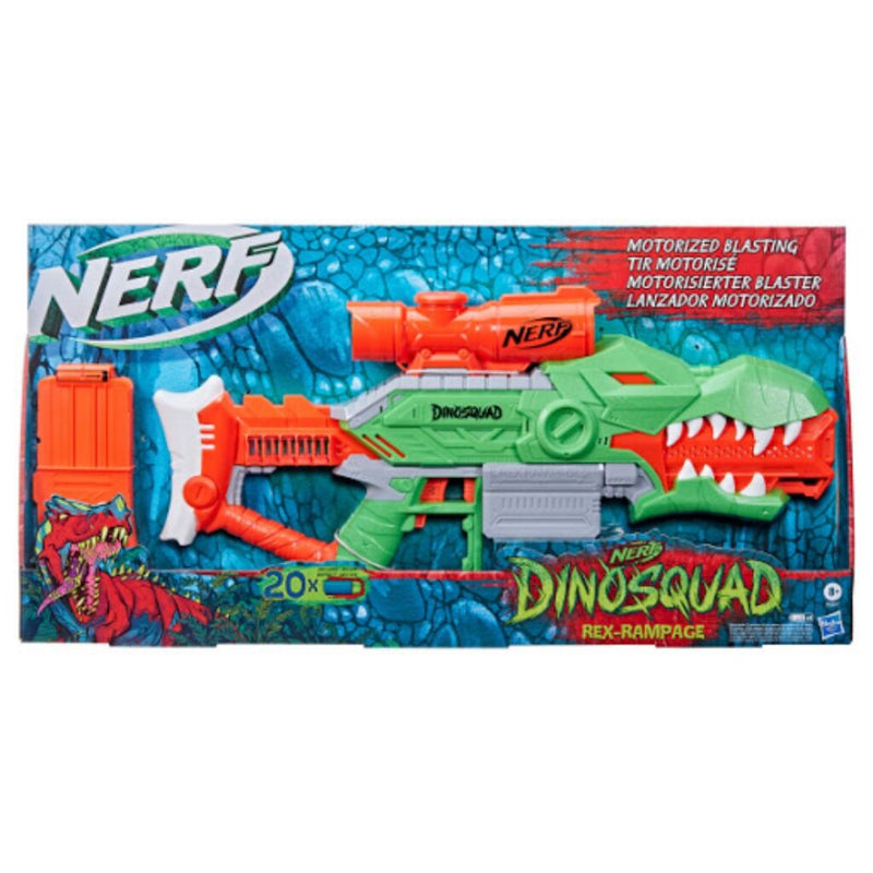 Nerf Dinosquad Rex-Rampage Blaster + 20 Darts