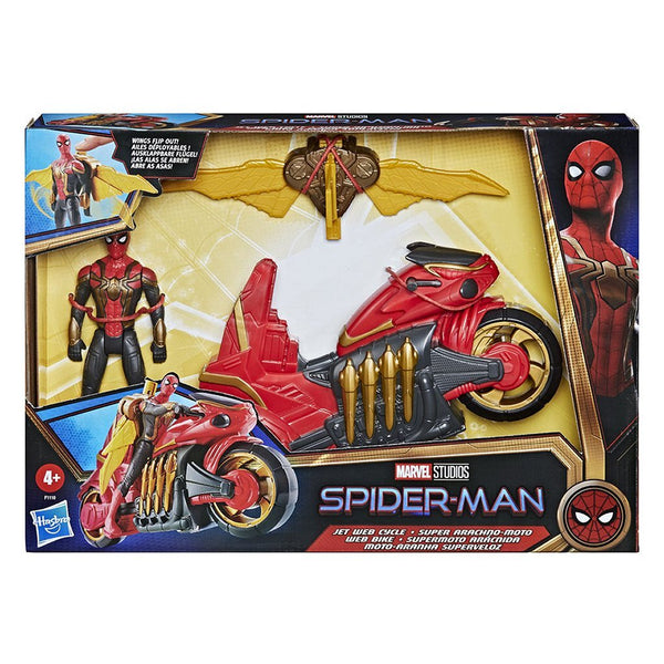 Spiderman Jet Web Cycle Speelset
