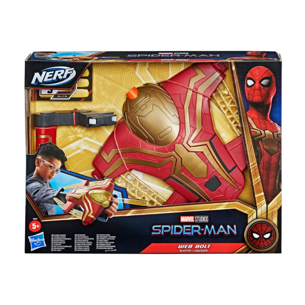 Nerf Spiderman Web Bolt Blaster + 3 Darts