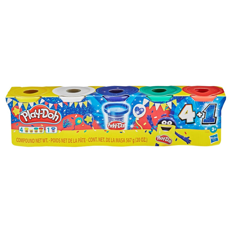 Play-Doh Sapphire Celebration Pakket 5 Potjes Klei