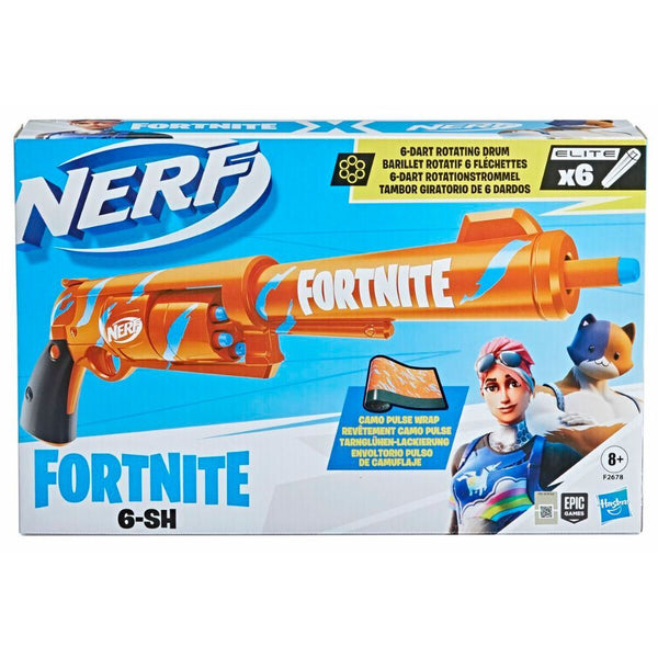 Hasbro Nerf Fortnite 6 Shooter