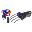 Nerf Marvel Avengers Mech Strike Black Panther Handschoen + Blaster + 2 Darts