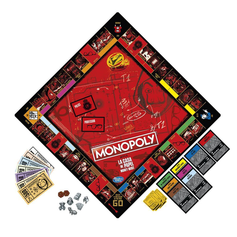 Hasbro Gaming Monopoly La Casa De Papel Money Heist