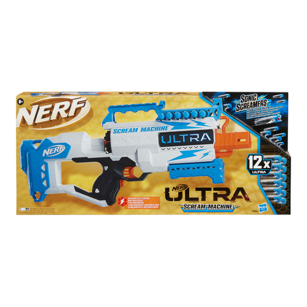 Nerf Ultra Scream Machine Blaster + 12 Darts