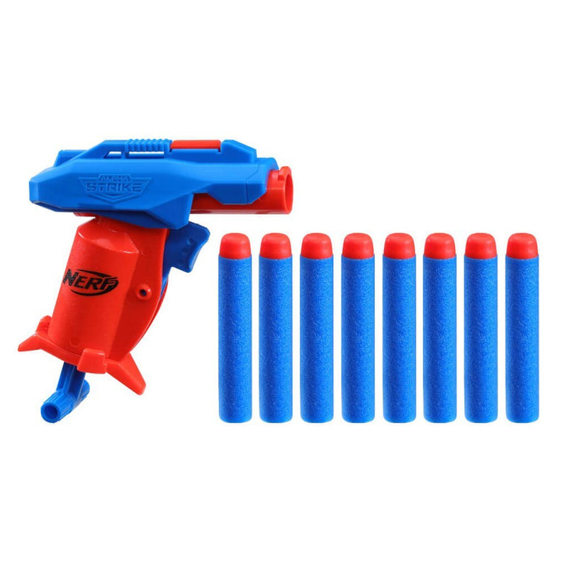 Nerf Alpha-Strike Stinger SD-1 Blaster met 8 Darts Rood/Blauw