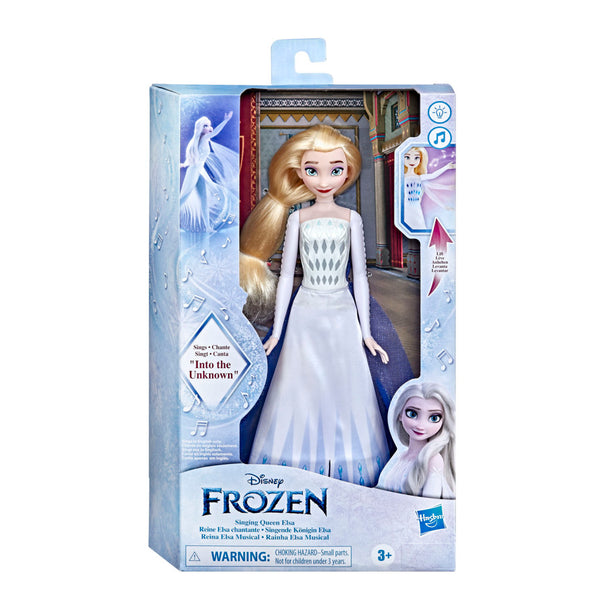 Disney Frozen 2 Singing Queen Elsa Pop + Licht en Geluid